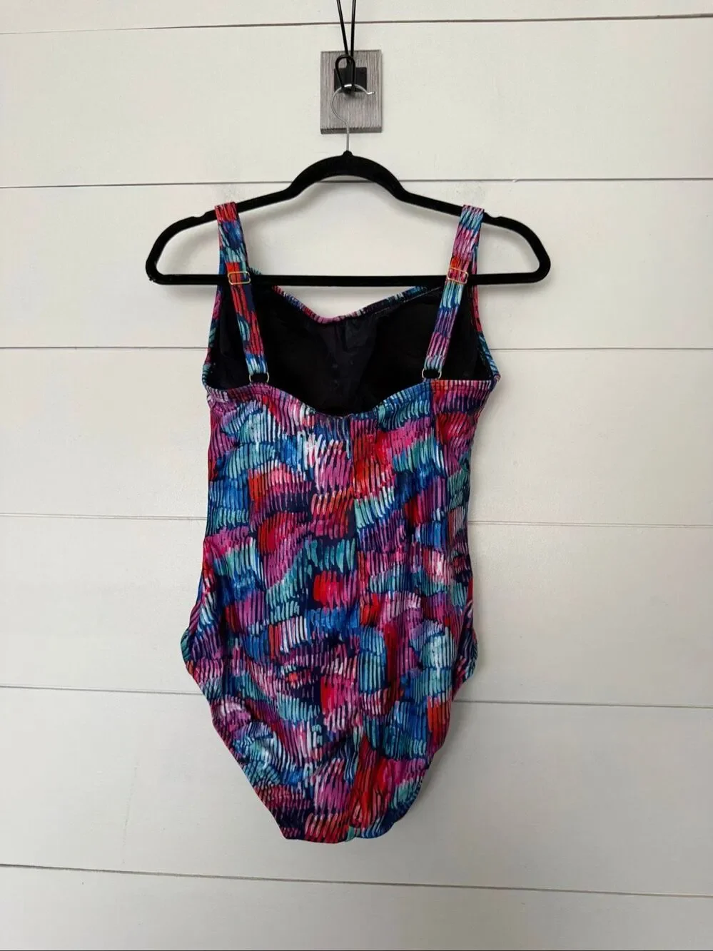 Swimsuits for All Women’s 18 Multicolored One Piece Swim New